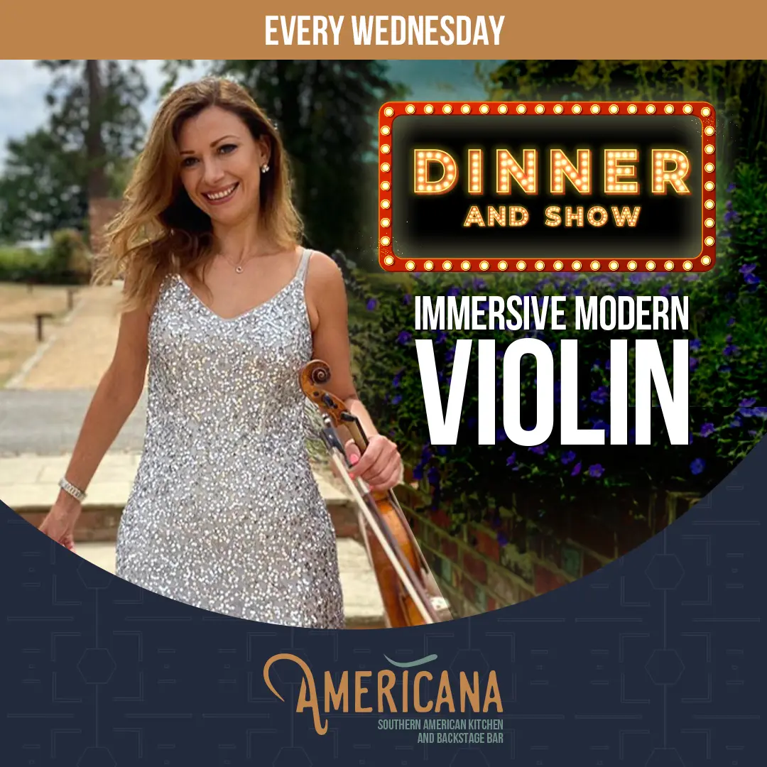 Live Violin and Dinner Restaurant Americana Southern Soul Food Restaurant London