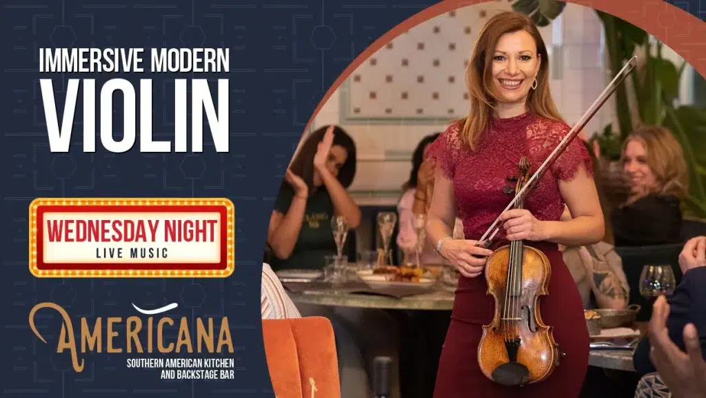 Wednesday Night Violin Show Restaurant - Americana Southern Soul Food Restaurant Haymarket